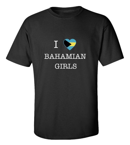 Picture of I Love Bahamas Girls T-Shirt