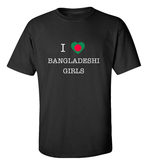 Picture of I Love Bangladesh Girls T-Shirt