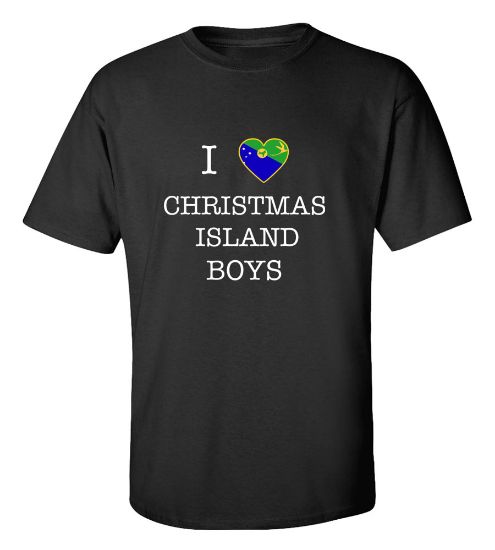 Picture of I Love Christmas Island Boys-T-Shirt