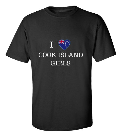 Picture of I Love Cook Island Girls-T-Shirt