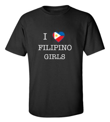 Picture of I Love Filipino Girls T-shirt