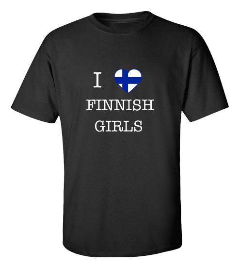 Picture of I Love Finland Girls T-Shirt