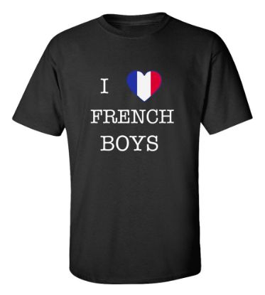 Picture of I Love French Boys T-Shirt