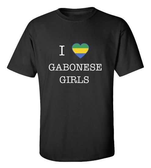 Picture of I Love Gabon Girls T-Shirt