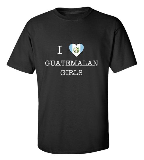 Picture of I Love Guatemala Girls-T-Shirt