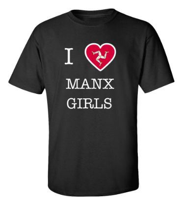 Picture of I Love Isle Of Man Girls-T-Shirt