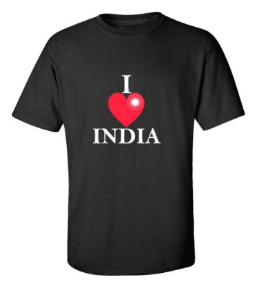 Picture of I Love India Ashoka Dharma T-Shirt