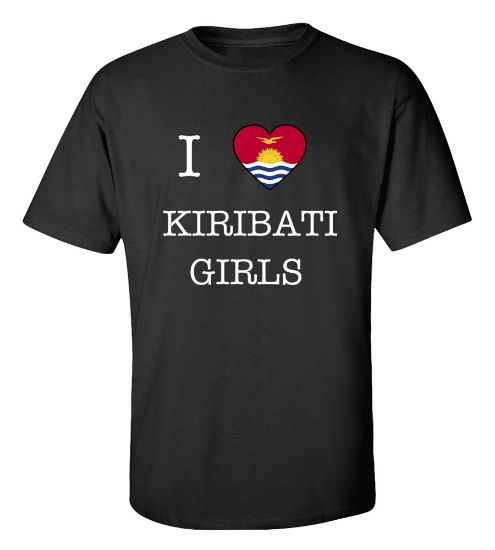 Picture of I Love Kiribati Girls T-Shirt