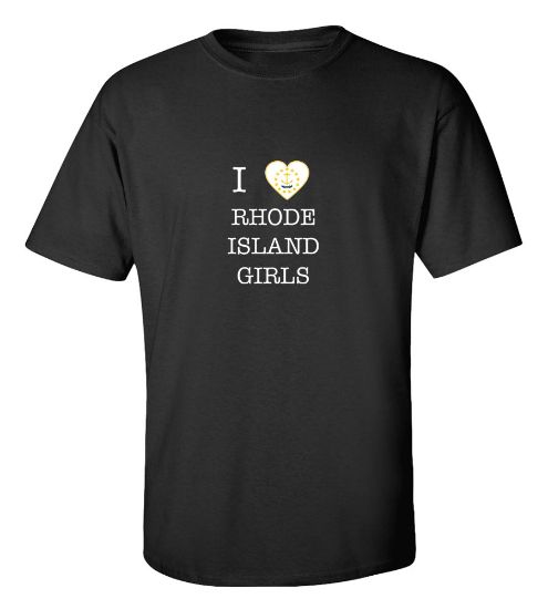 Picture of I Love Rhode Island Girls T-Shirt