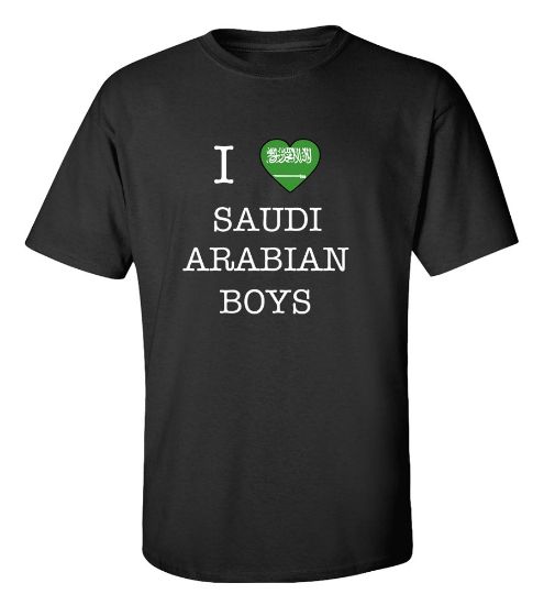 Picture of I Love Saudi Arabia Boys T-shirt