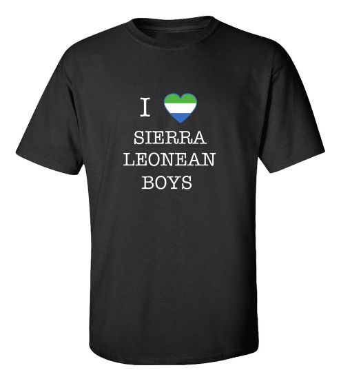 Picture of I Love Sierra Leone Boys T-shirt