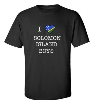 Picture of I Love Solomon Island Boys T-shirt