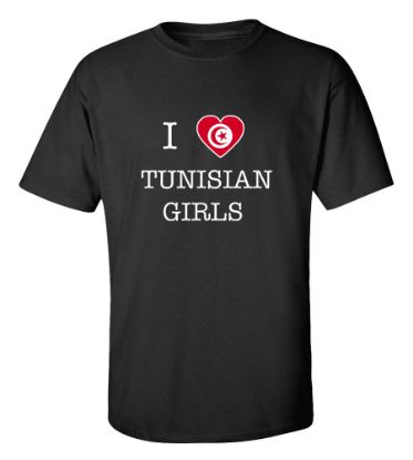 Picture of I Love Tunisia Girls T-shirt