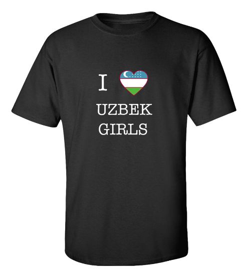 Picture of I Love Uzbek Girls T-shirt