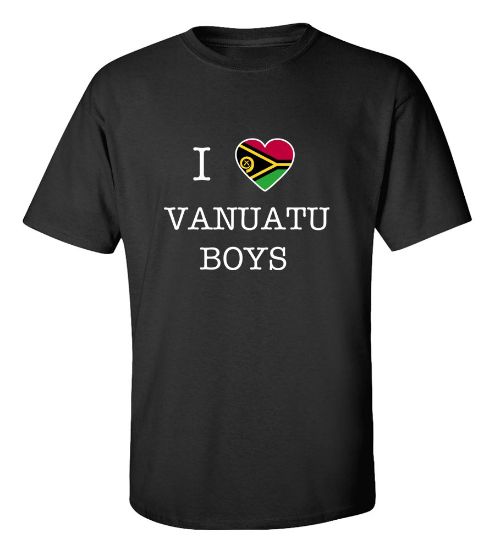 Picture of I Love Vanuatu Boys T-shirt