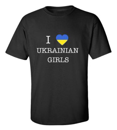 Picture of I Love Ukraine Girls T-Shirt