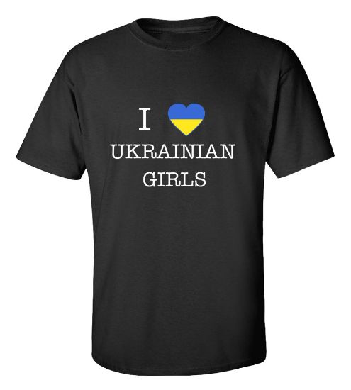 Picture of I Love Ukraine Girls T-Shirt