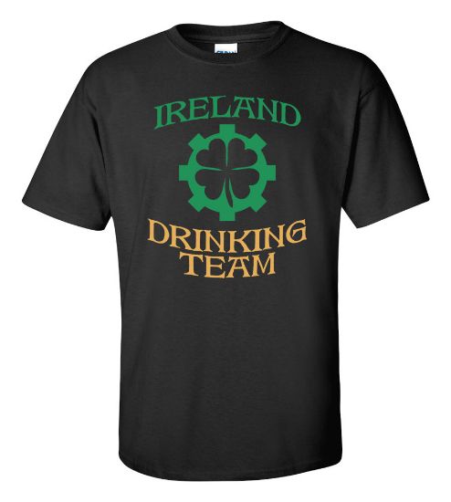 Picture of Saint Patrick's Day Ireland Drinking Team T-Shirt