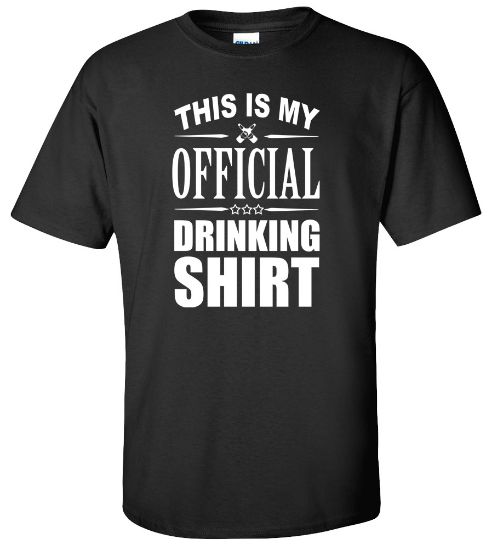 Picture of This is My Official Drinking Shirt T-shirt