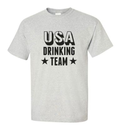 Picture of USA Drinking Team T-shirt