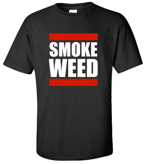 Picture of Smoke Weed Marijuana T-shirt