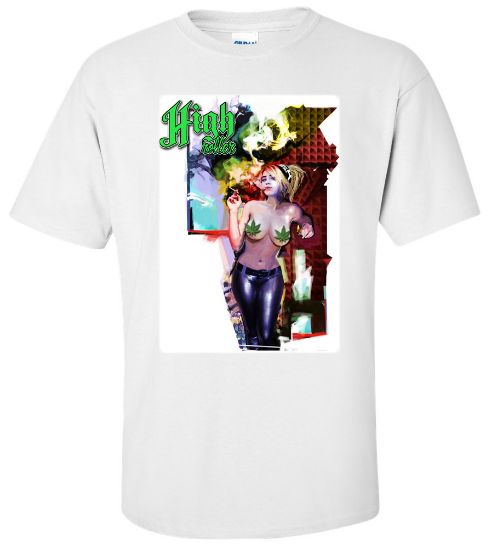 Picture of Sexy Weed Girl 6 T-shirt