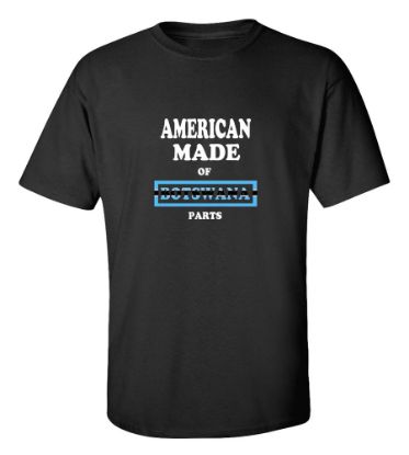 Picture of American Made of Botswana Parts-T-Shirt