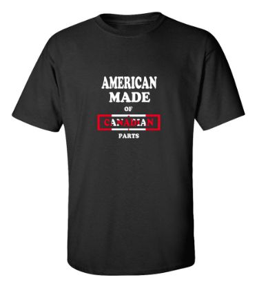 Picture of American Made of Canada Parts-T-Shirt