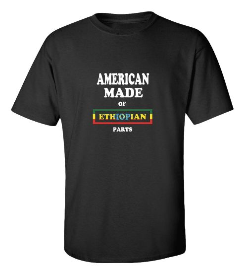 Picture of American Made of Ethiopia Parts-T-Shirt