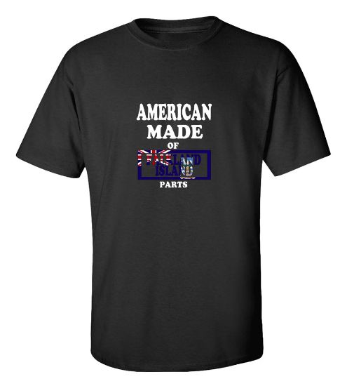 Picture of American Made of Falkland Island Parts-T-Shirt