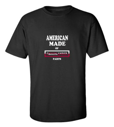 Picture of American Made of Greenland Parts-T-Shirt