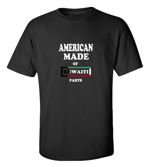 Picture of American Made of Kuwait Parts-T-Shirt