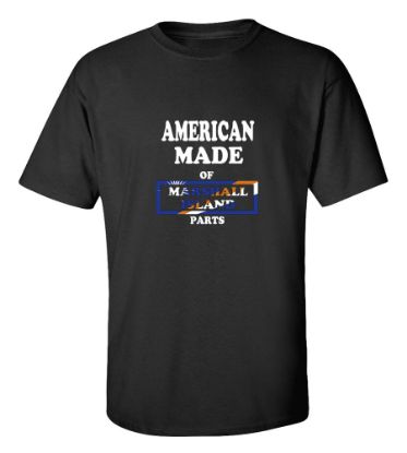 Picture of American Made of Marshall Island Parts-T-Shirt