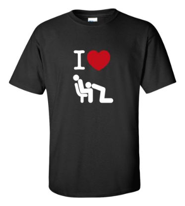 Picture of I Love Head T-shirt