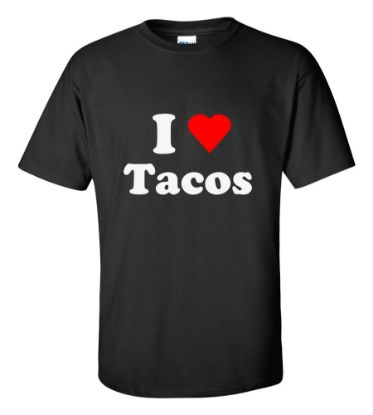 Picture of I Love Tacos T-Shirt