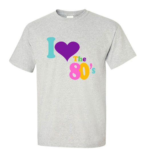 Picture of I Love The 80s T-shirt