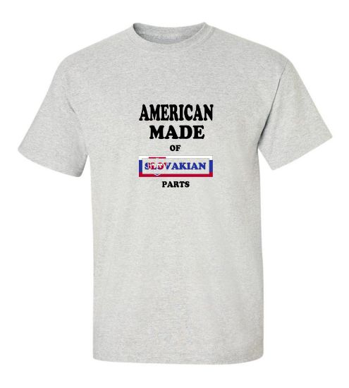 Picture of American Made of Slovakian Parts T-Shirt