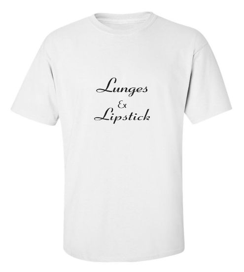 Picture of Lunges & Lipstick T-Shirt