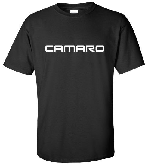 Picture of Camaro Logo T-shirt American Muscle Car Tee