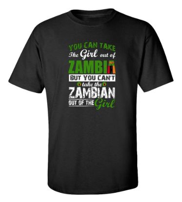 Picture of You Can Take Out The Zambia Girl T-shirt