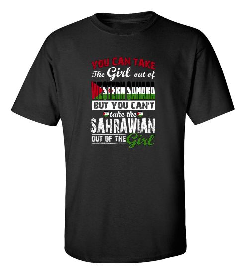 Picture of You Can Take Out The Western Sahara Girl T-shirt