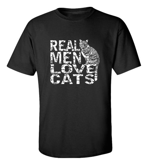 Picture of Real Men Love Cats T-shirt