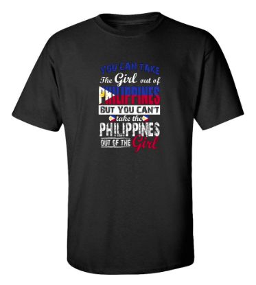 Picture of You Can Take the Girl Out Of The Philippines T-shirt