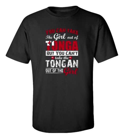 Picture of You Can Take the Girl Out Of Tonga T-shirt