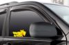 Picture of Pikachu XX Peeking Window Vinyl Decal Anime Sticker Pokemon 6 Inches