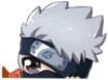 Picture of Kakashi Hatake 3 Naruto Peeking Window Vinyl Decal Anime Sticker 6 Inches